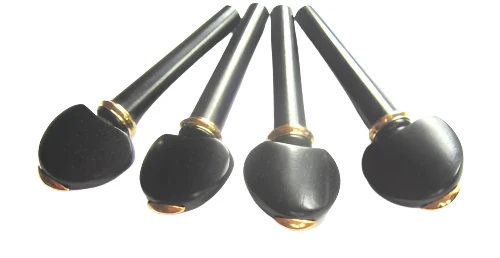 Ebony hill peg gold collar boat inlay