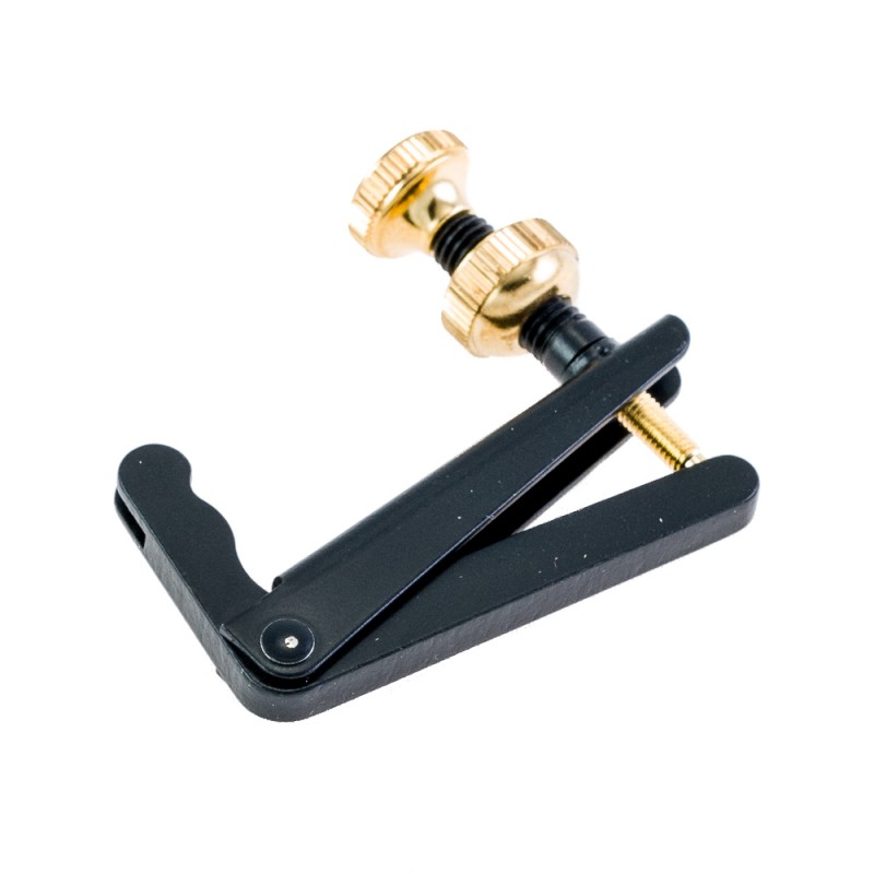 Black String adjuster with gold screw